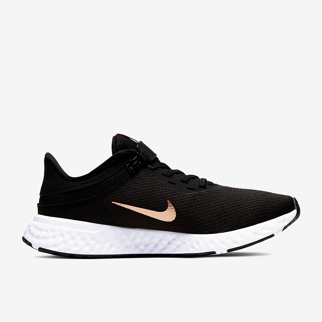 Nike Damen Revolution Flyease Schwarz/Metallic Copper/Night