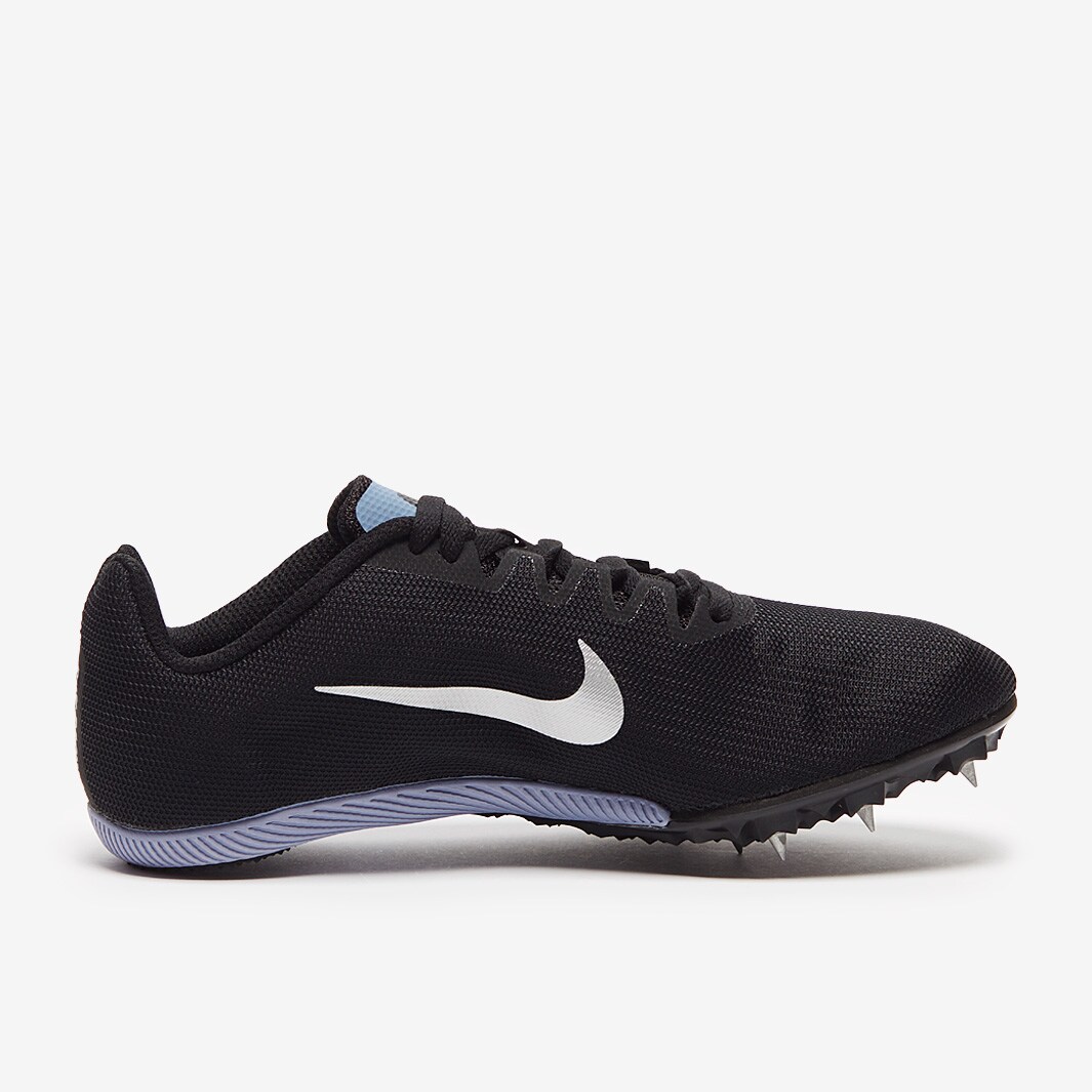 Nike Zoom Rival M 9 - Black/Metallic Silver-Indigo Fog - Mens Shoes ...