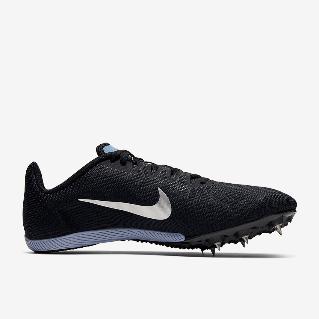 Nike Zoom Rival M 9 - Black/Metallic Silver-Indigo Fog - Mens Shoes