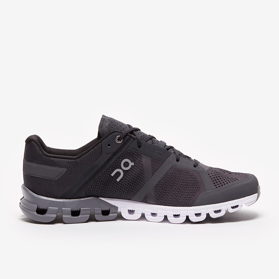 On Cloudflow - Black/Asphalt - Mens Shoes