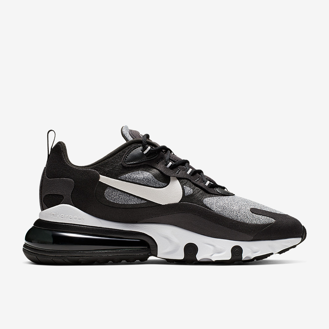 Nike Air Max 270 React - Negro/Gris/Off Noir-Zapatillas para hombre |  Pro:Direct Soccer