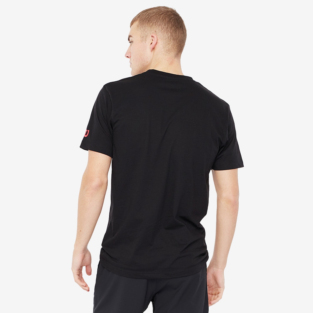 Wilson Pro Staff Tech Tee - Black - Mens Clothing | Pro:Direct Tennis