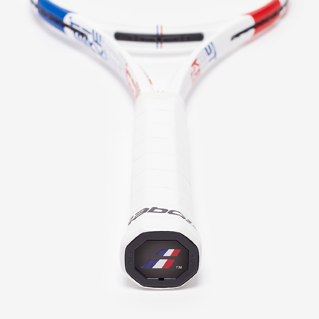 Babolat Pure Strike France Unstrung White Red Blue Mens