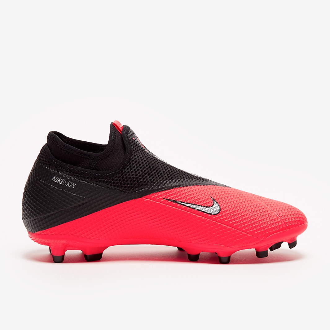Lotsbestemming voor eeuwig Respect Nike Phantom Vision II Academy DF FG - Laser Crimson/Metallic Silver/Black  - Firm Ground - Mens Boots | Pro:Direct Soccer
