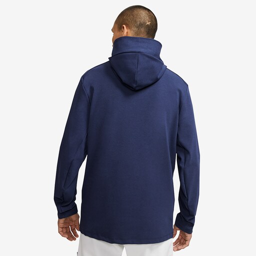 Nike England 2020 NSW Tech Pack Hoody FZ - Midnight Navy/Challenge Red image 3 |