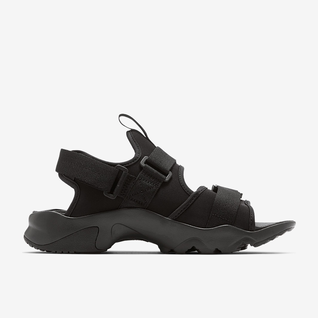 Nike Canyon Sandal - Black/Black - Mens Shoes