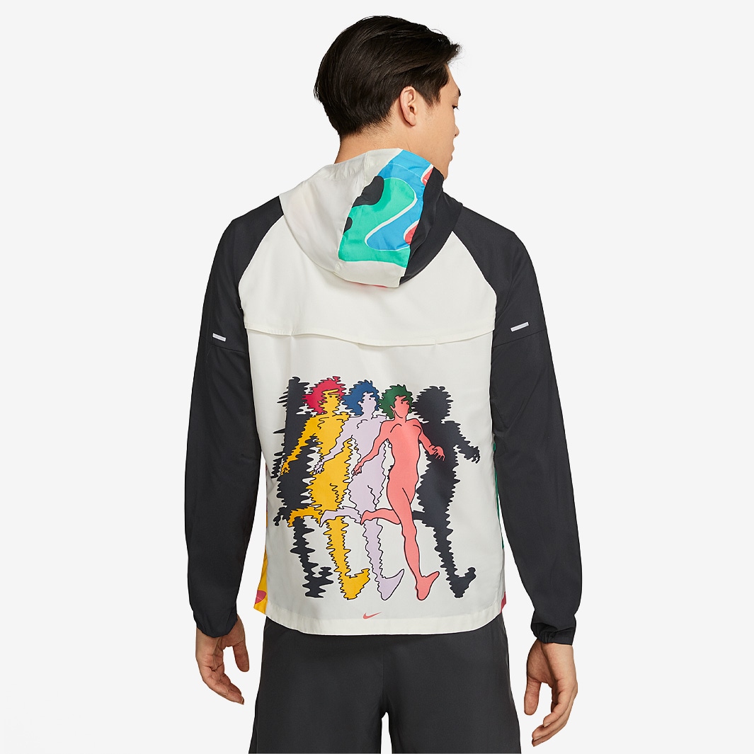 Nike Windrunner Jacket Sail/Black/University Gold Mens