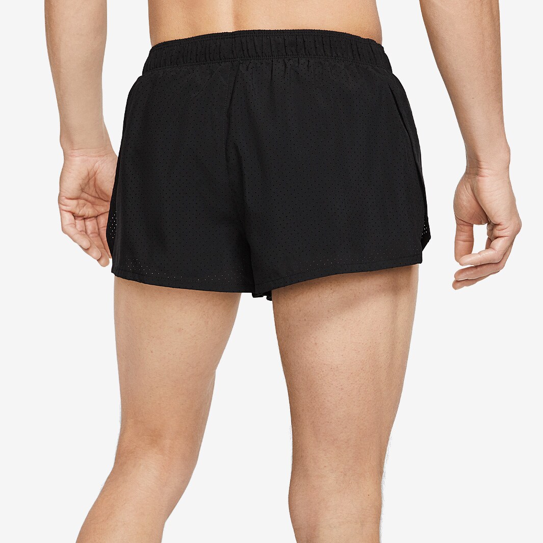 Nike Fast 2" Short Black/Reflective Silv Mens Clothing
