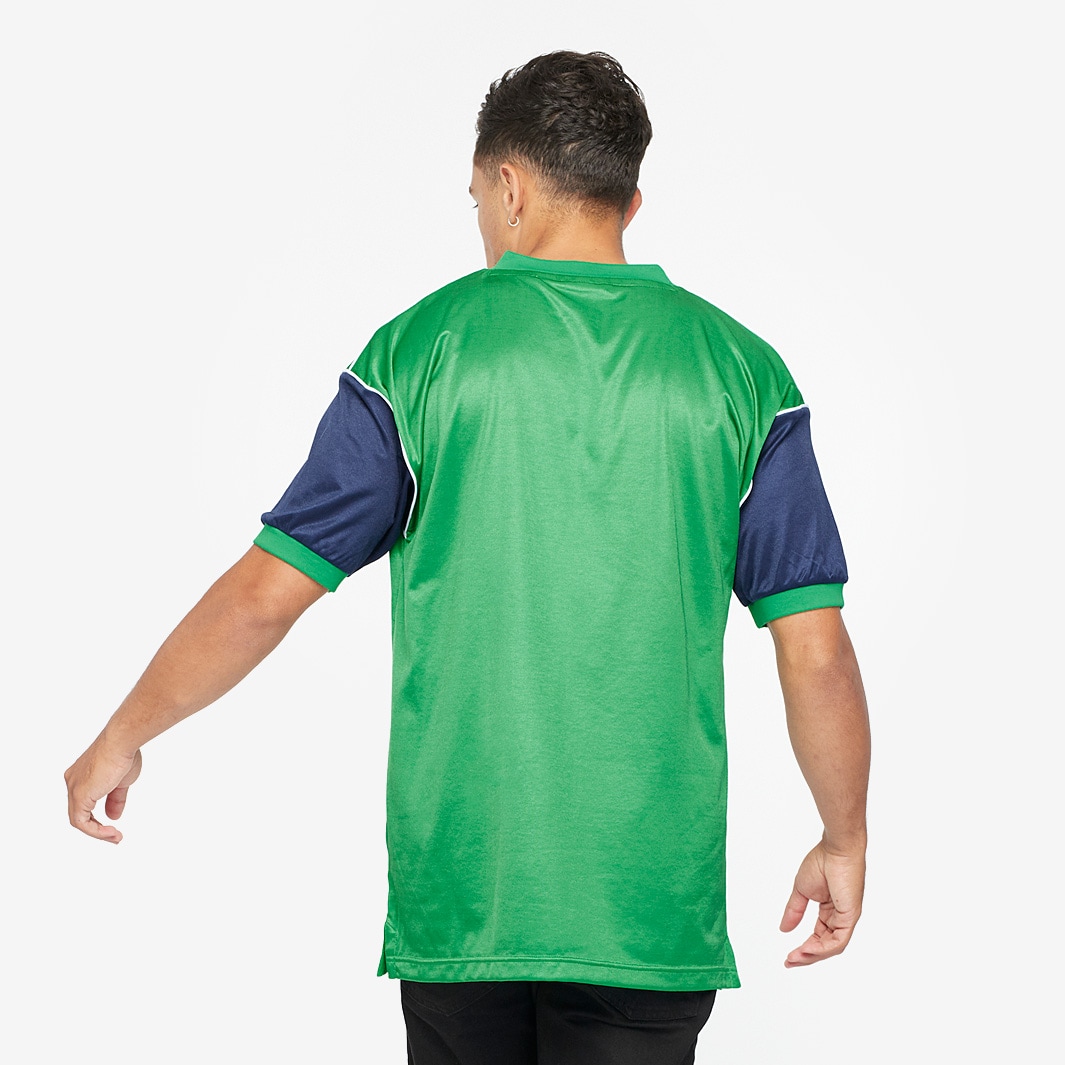 Score Draw Arsenal 1982 Away Shirt Green/Blue/White Mens