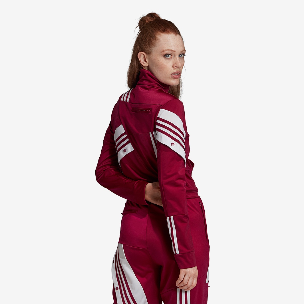 adidas Womens D. Cathari Track Top - Power Berry - Womens Clothing ...