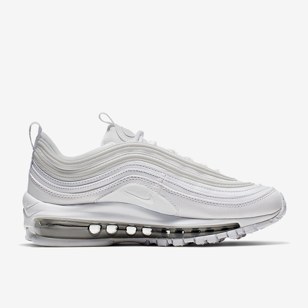 Nike Kids Air Max 97 GS - White/White - Boys shoes | Pro:Direct Soccer