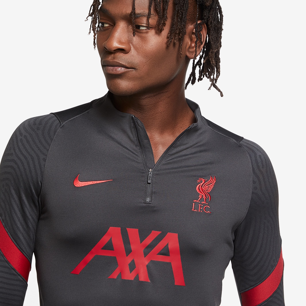 NIKE - リバプール　20-21 DryStrike DrillTop L Nike Liverpool 20/21 Dry Strike Drill Top - Anthracite/Gym