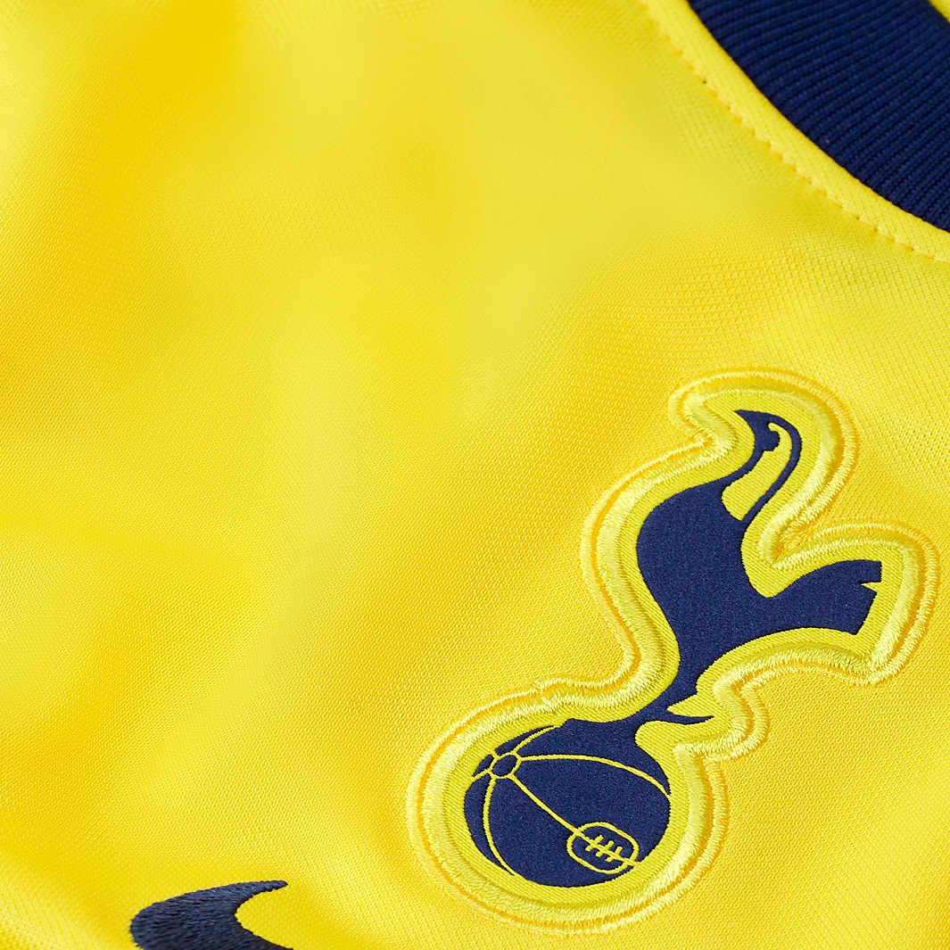 NIKE 20/21 SPURS Third Kit - Bright Yellow - UK XL youth TOTTENHAM HOTSPUR  £20.00 - PicClick UK