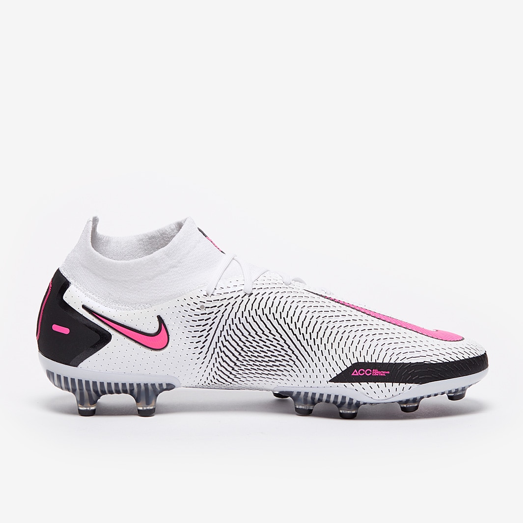 Nike Phantom GT Elite DF AG-PRO - White/Pink Blast/Black/Hyper