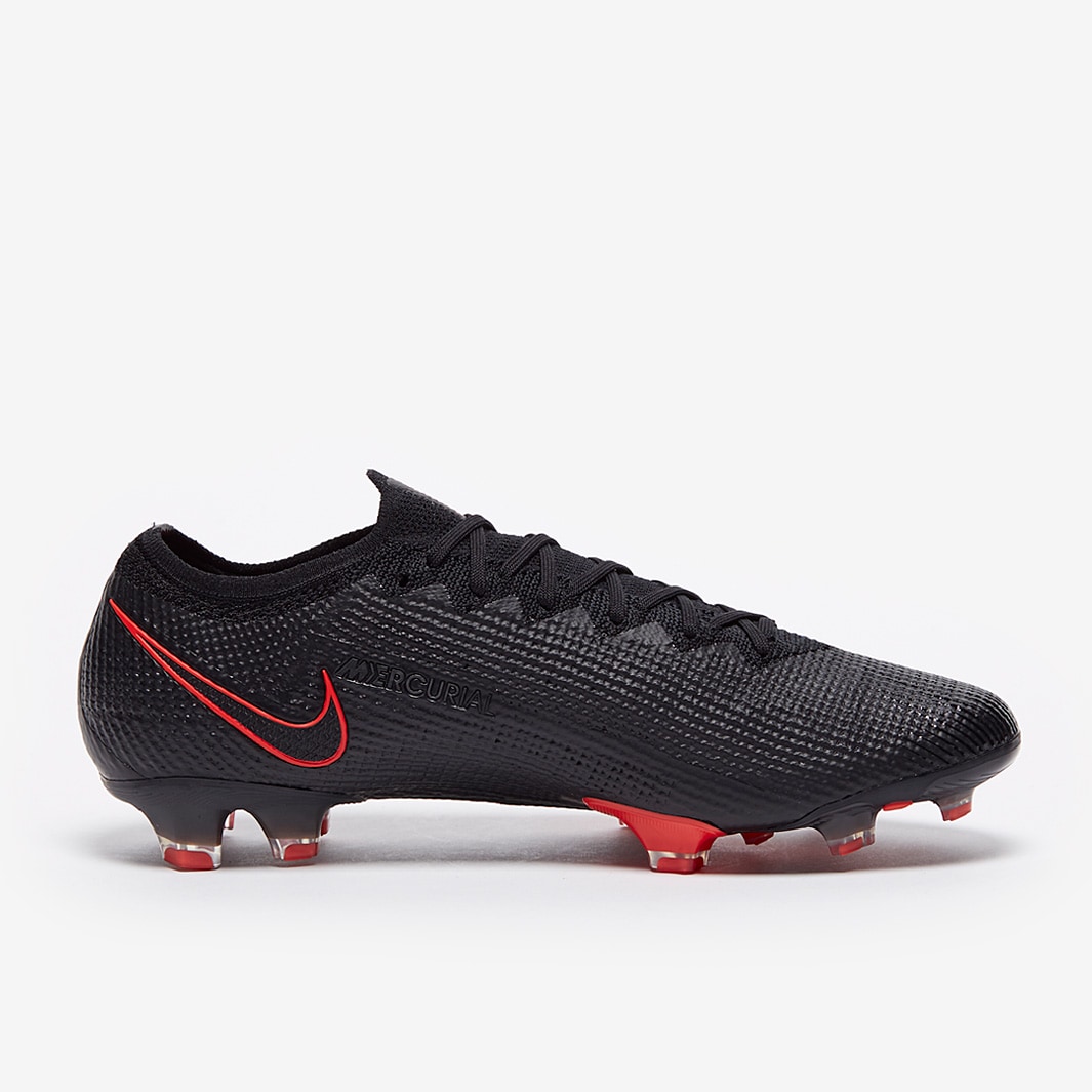 Nike Mercurial Vapor XIII Elite FG - Black/Black/Dark Smoke Grey - Mens  cleats - Firm Ground