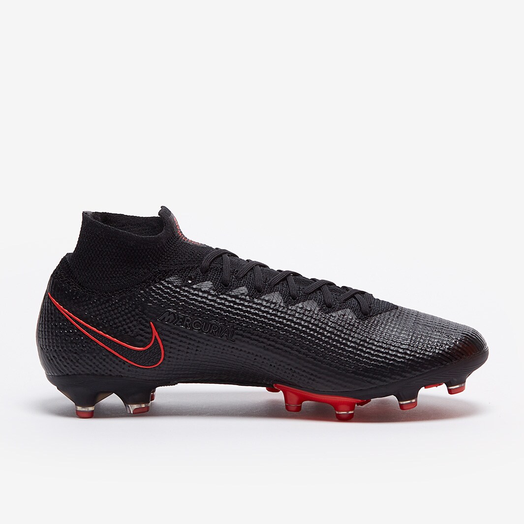 Nike Mercurial Superfly VII Elite AG-PRO - Black/Black/Dark Smoke