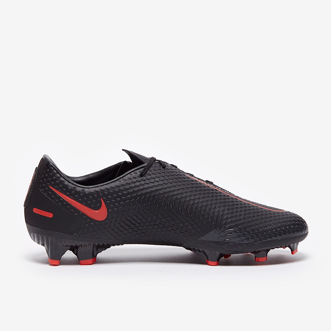 Nike Phantom GT Academy FG/MG - Black/Chile Red/Dark Smoke Grey