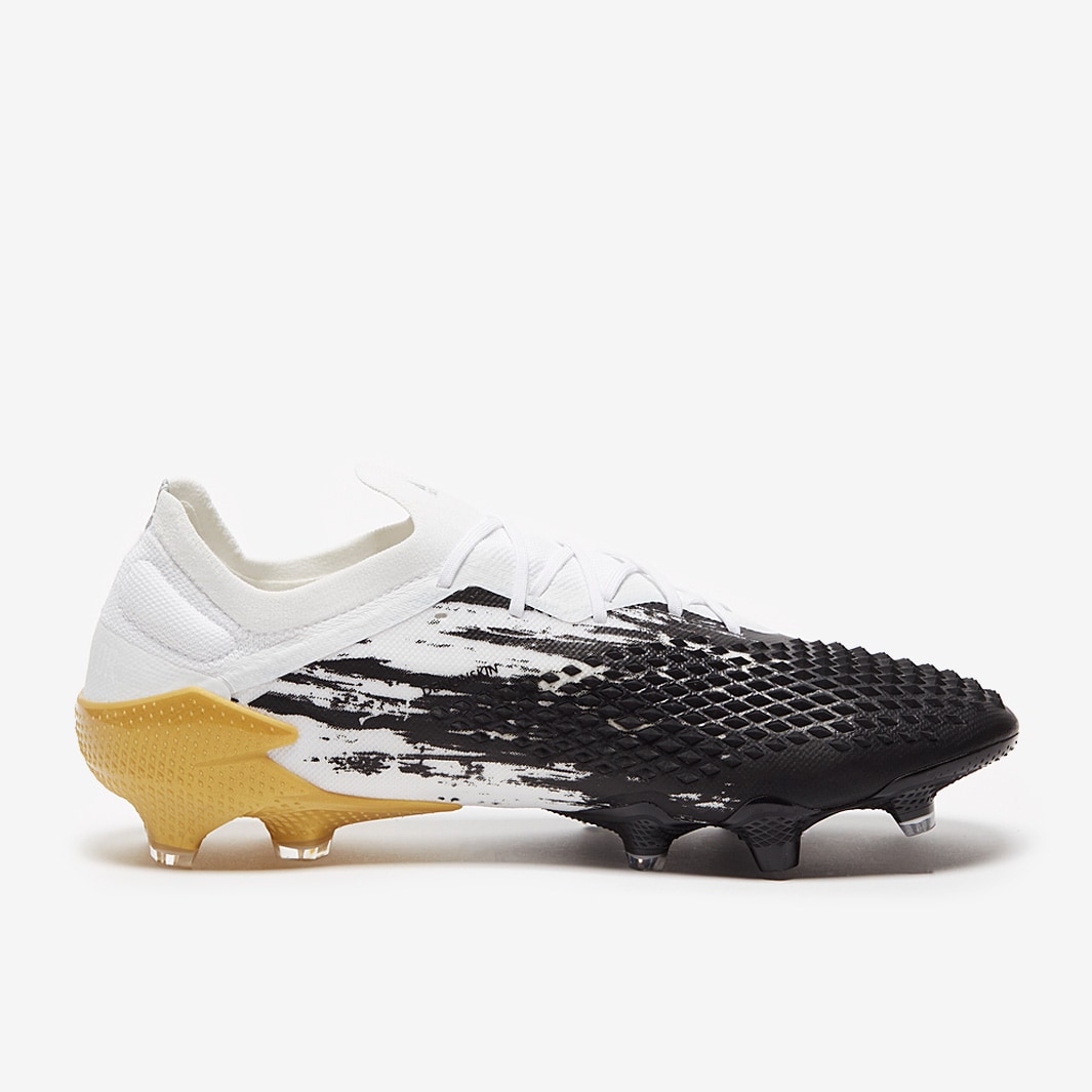 Adidas Predator Mutator 20.1 Low Fg 白金 adidas Predator Mutator 20+ FG Cloud White Gold Metallic