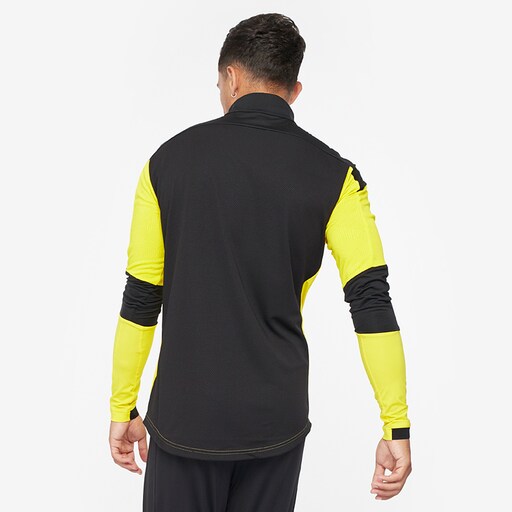 Puma Borussia Dortmund 20/21 Training 1/4 Zip Top - Cyber Yellow/Puma Black image 3 |