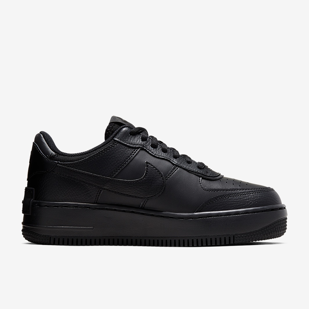 Nike Womens AF1 Shadow - Black/Black/Black - Trainers - Womens Shoes