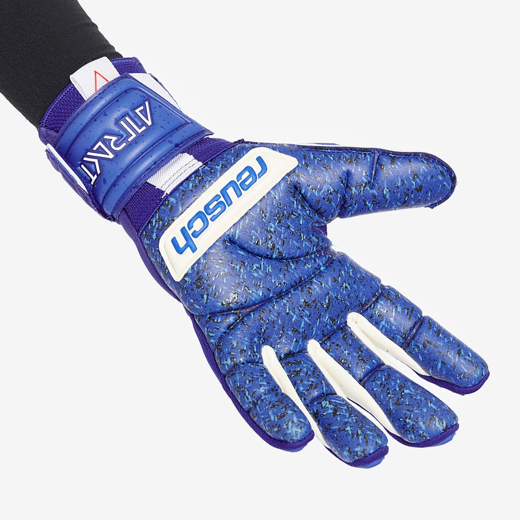 Reusch Attrakt Freegel Fusion Goaliator Deep Blue/Deep Blue Mens Goalkeeper Gloves Pro