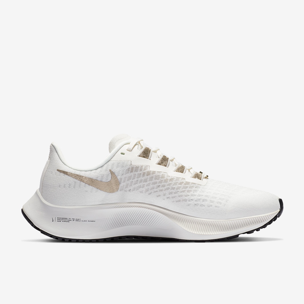 Nike Womens Air Zoom Pegasus 37 Premium Ivory Mtlc Gold Silk