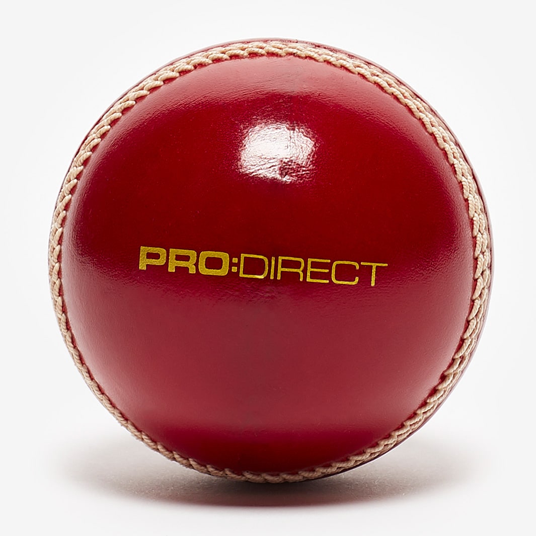 ProDirect County Junior Cricket Ball Red Cricket Balls