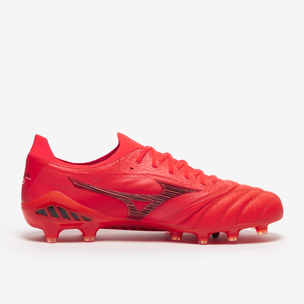 Mizuno Morelia Neo 3 ß Made In Japan FG - Ignition Red/Black