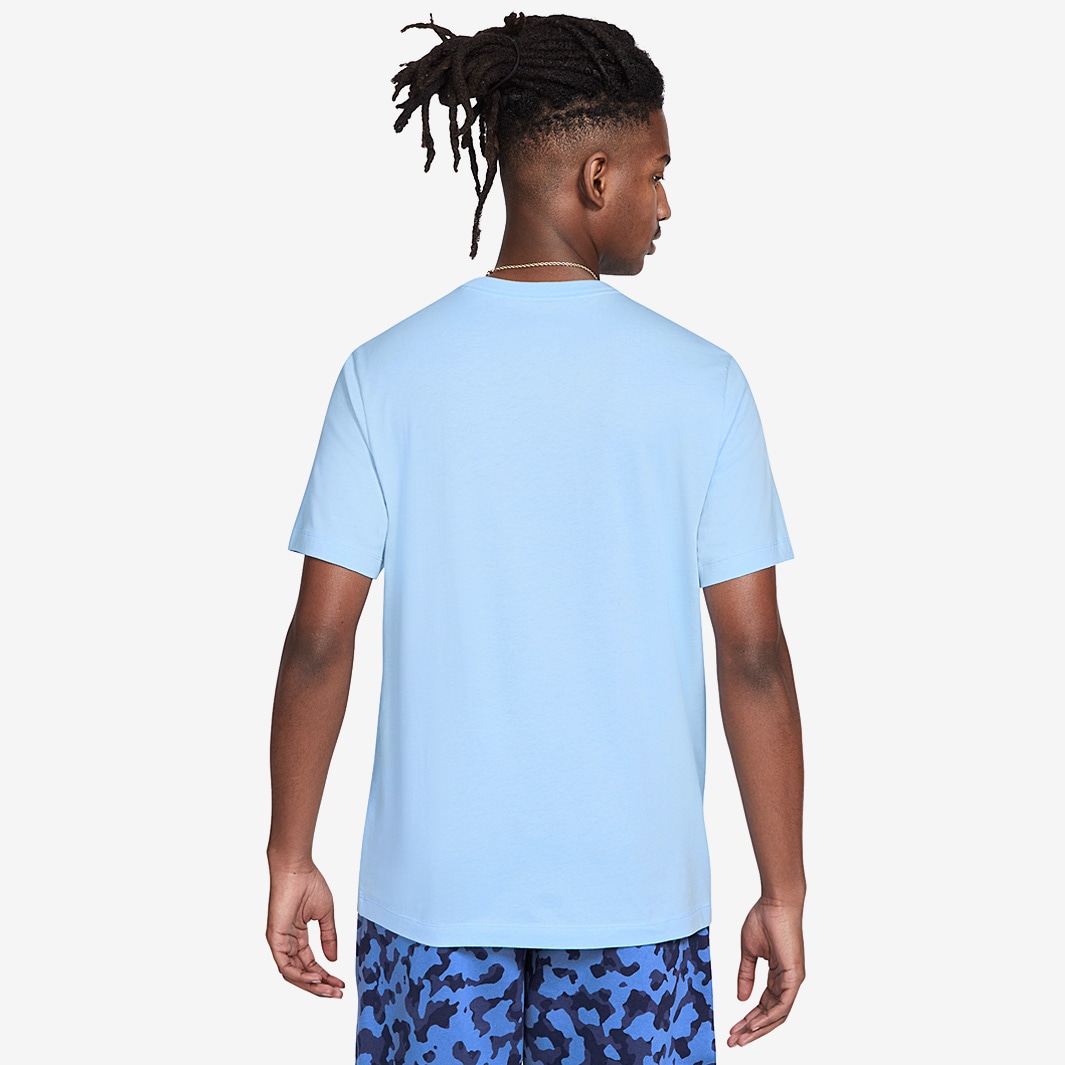 nsw club crewneck psychic blue white