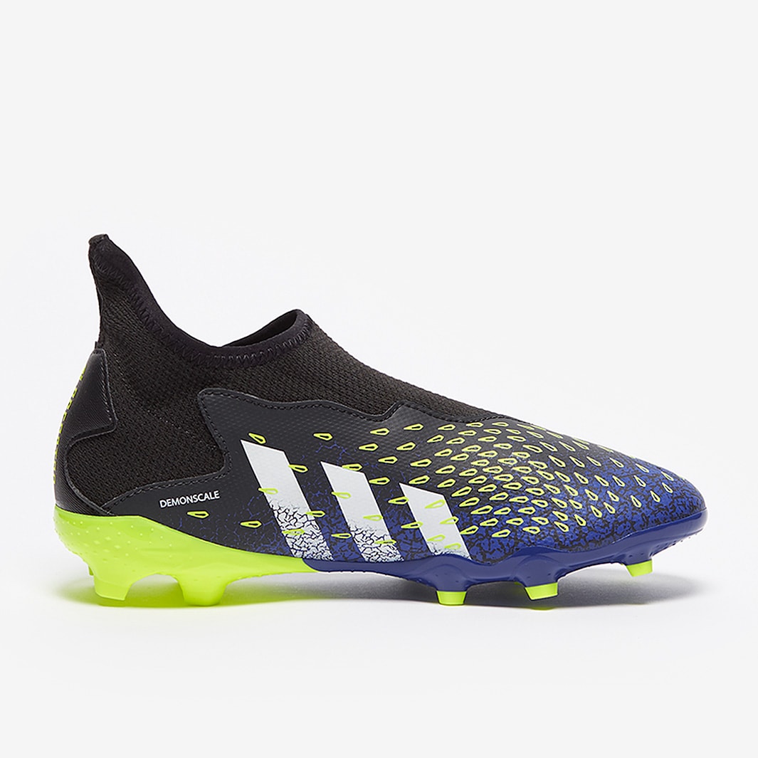 adidas Predator Freak Laceless Junior FG Blue/Core Black