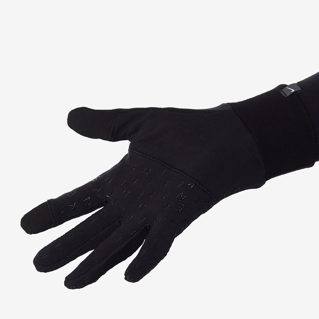 Nike 360 Sphere Running Gloves Black/Black/Silver Accessories