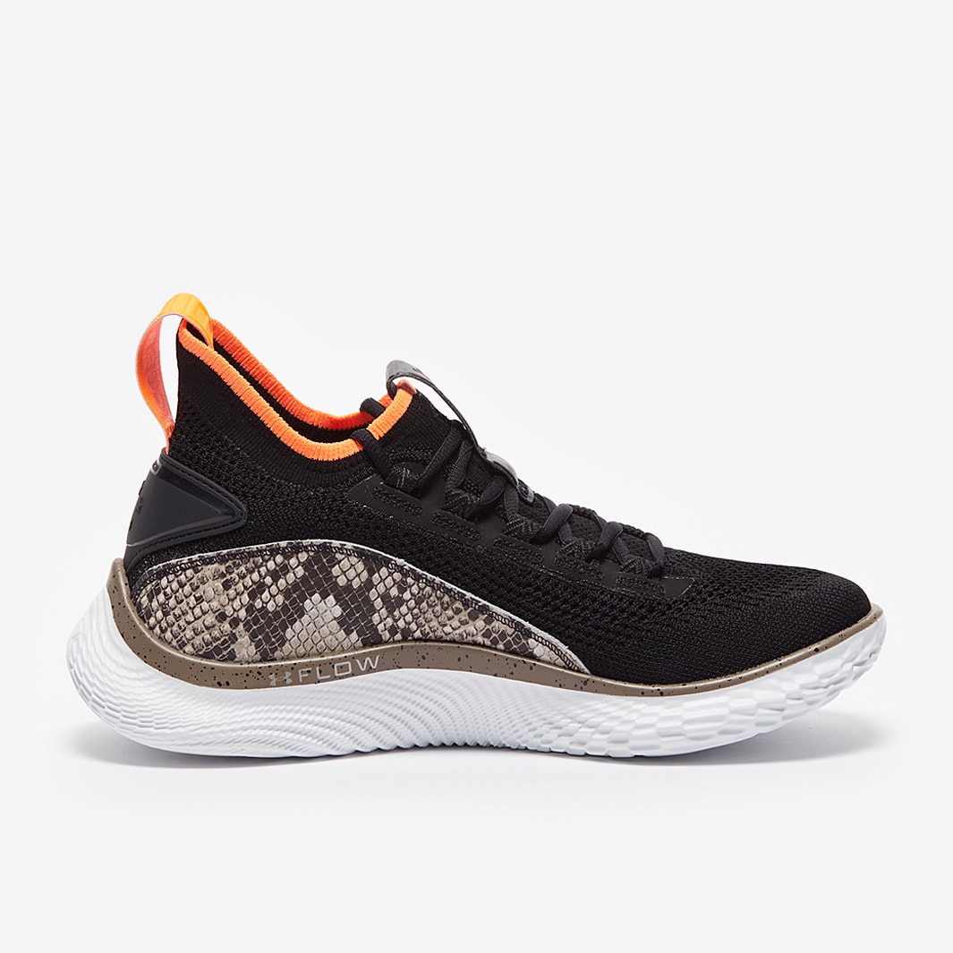 Under Armour Curry 8 SNK - Black/White/Birch - Mens Shoes