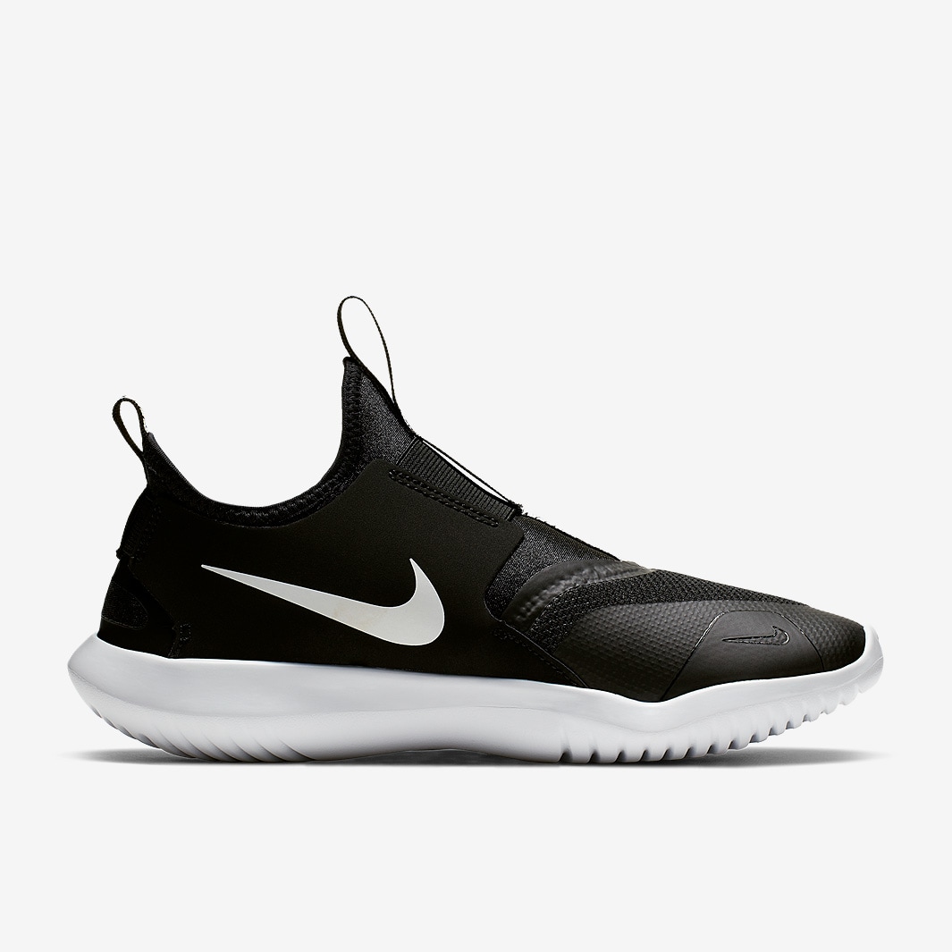 Nike Flex Runner - Black/White - Boys Shoes | Pro:Direct Soccer