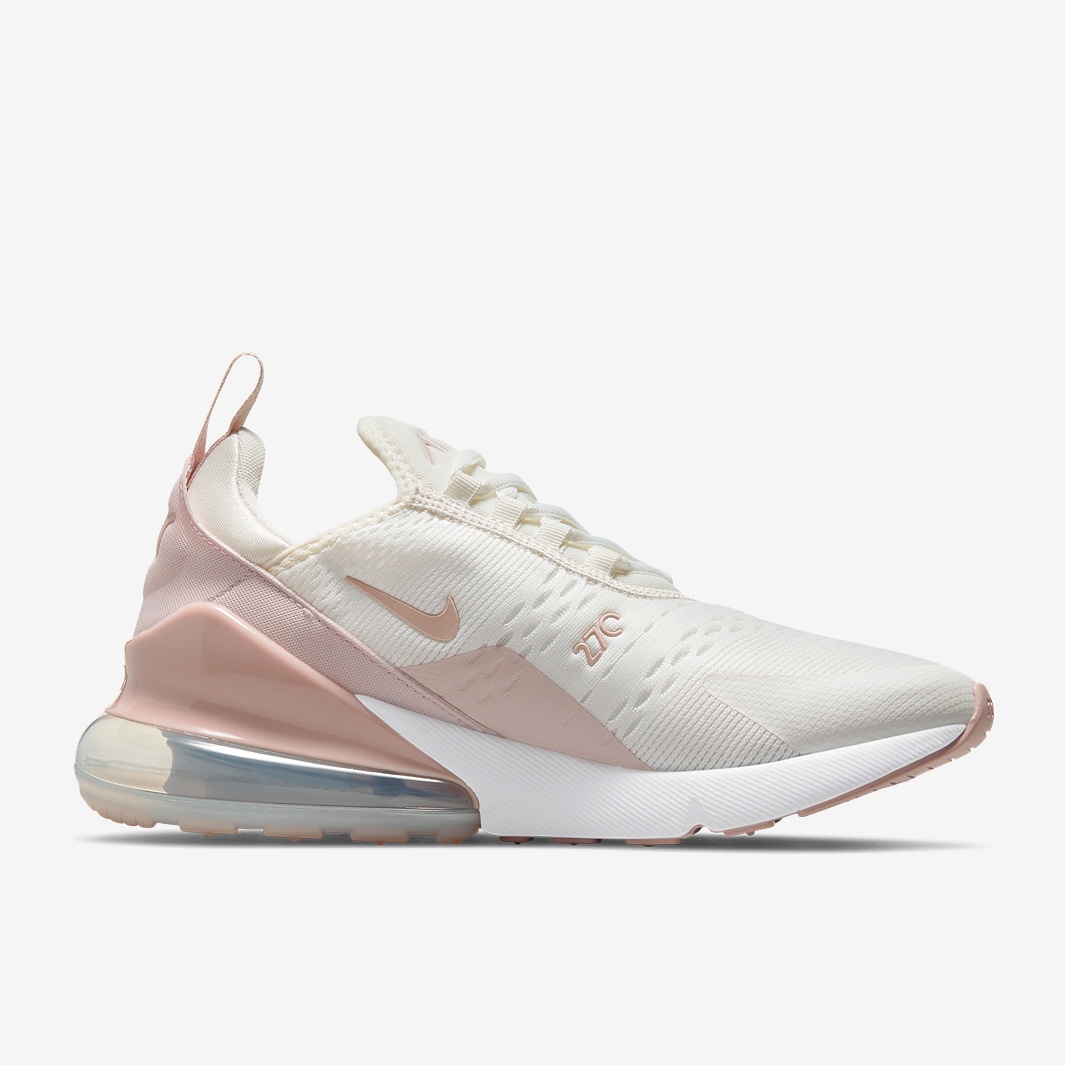 Nike air max 270 summit white-barely rose-pink oxford