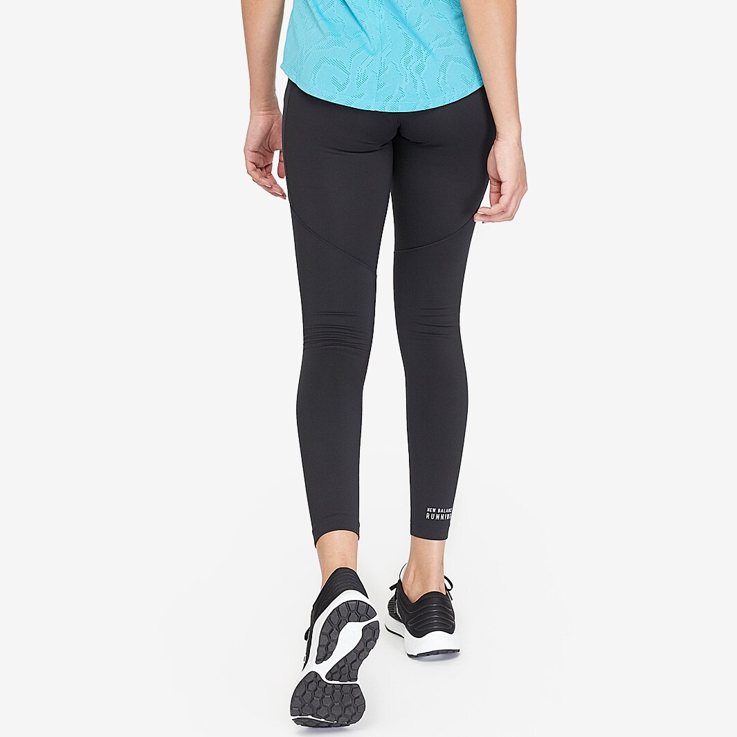 New Balance Womens Impact Run Tight Black Womens Clothing
