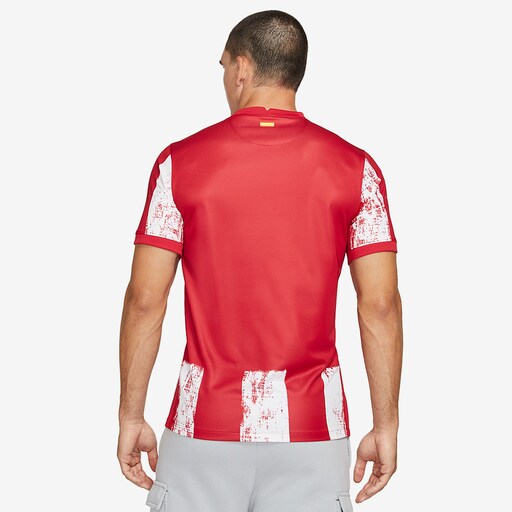 Nike Atletico Madrid 21/22 Home Stadium SS Jersey - Sport Red/White image 3 |