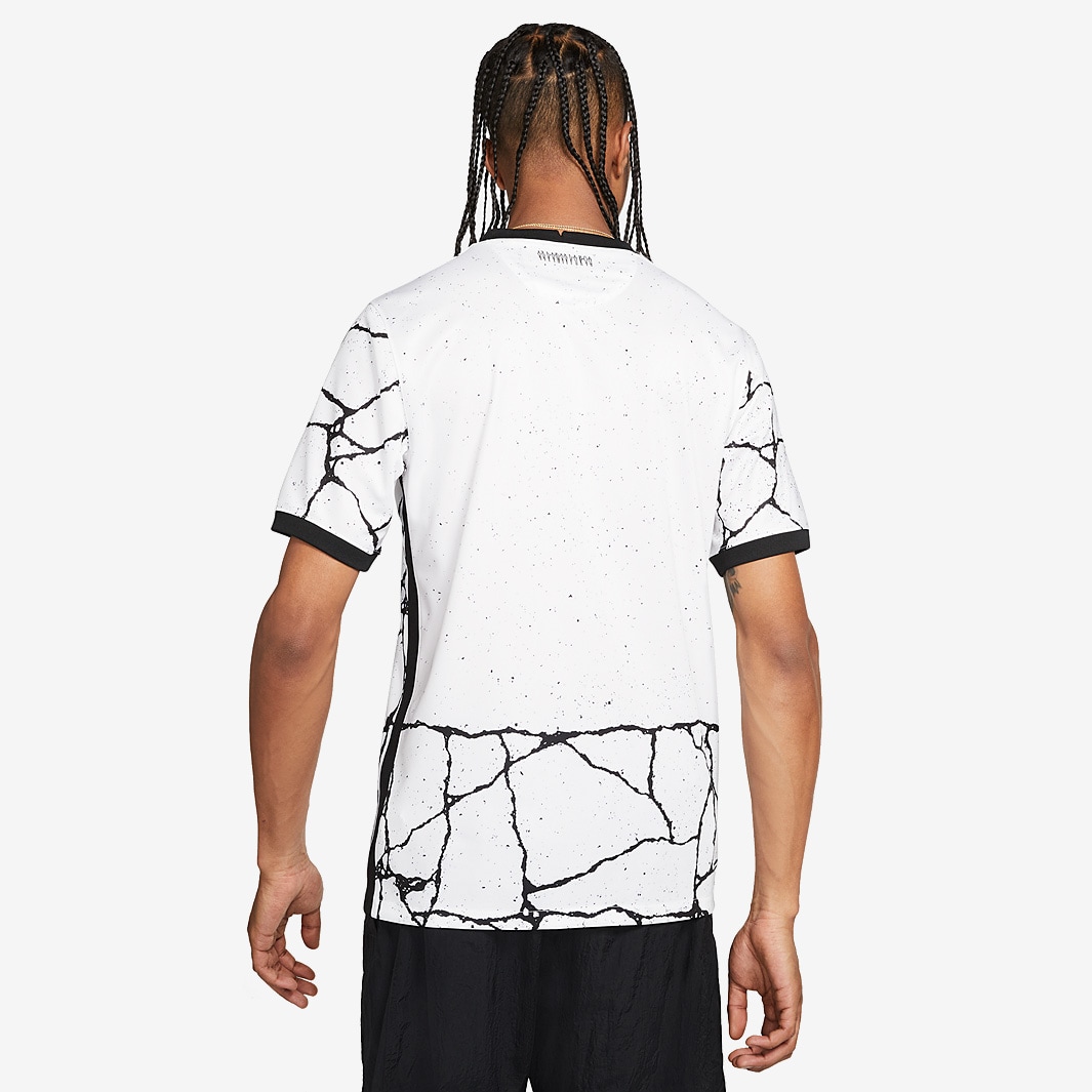 Nike Corinthians 21/22 Home Stadium SS Jersey - White/Black