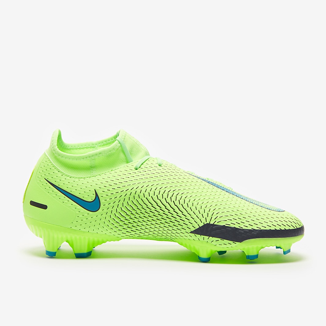 Nike Phantom GT Academy DF FG/MG - Lime Glow/Aquamarine