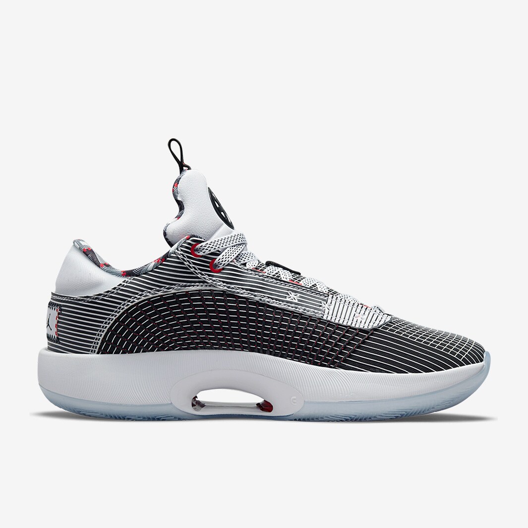 Air Jordan 35 Low Quai 54 - White/Black/University Red - Mens Shoes |  Pro:Direct Basketball