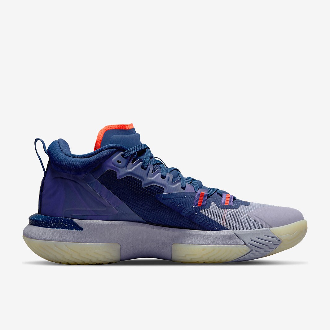 Jordan Zion 1 - Blue Void/Bright Crimson/Fierce Purple - Mens Shoes