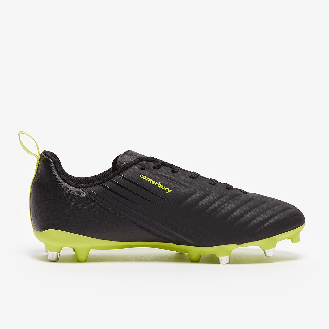 Canterbury Speed 3.0 SG - Black/Wild Lime - Mens Boots | Pro:Direct Rugby