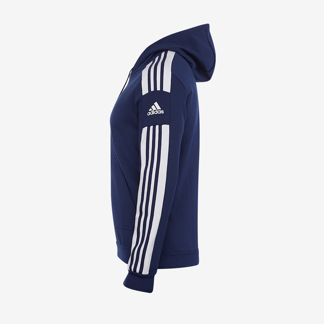 adidas Squadra 21 Sweat Hoodie Team Navy Blue Mens Football Teamwear