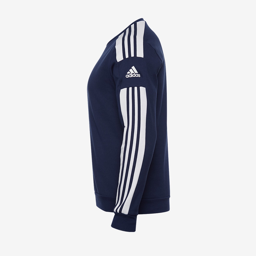 adidas Squadra 21 Sweat Top Team Navy Blue Mens Football Teamwear