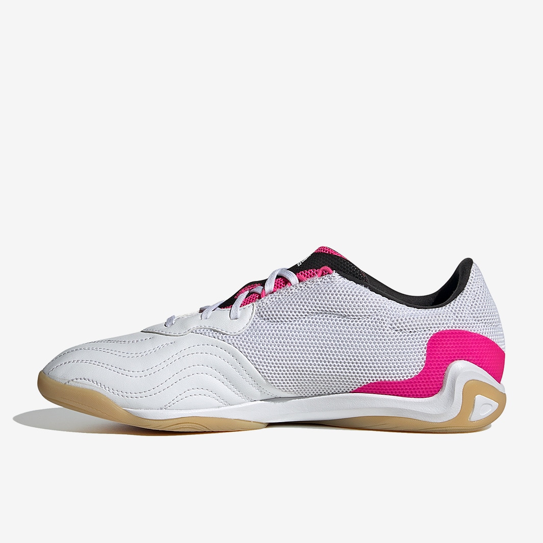 adidas Copa Sense.3 IN Sala - White/Core Black/Shock Pink - Mens adidas Copa Sense.3 IN Sala - White/Core Black/Shock Pink - Mens