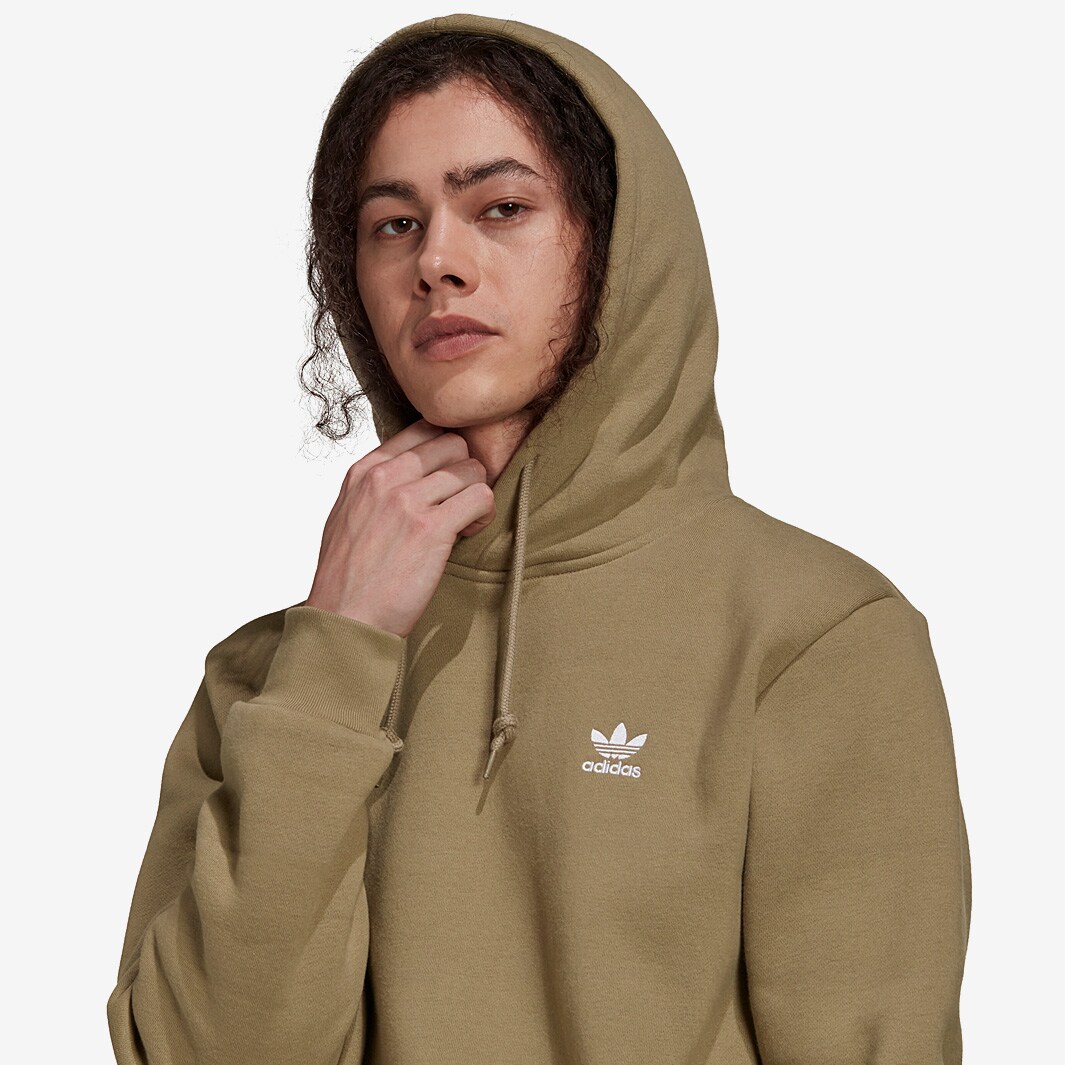 Adidas originals essential overhead hoodie green Clearance