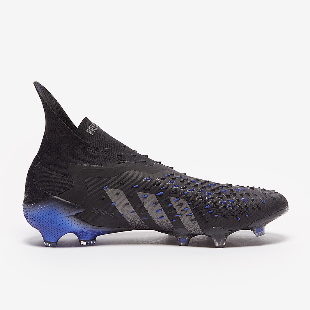 adidas Predator Freak+ FG - Core Black/Iron Metallic/Sonic