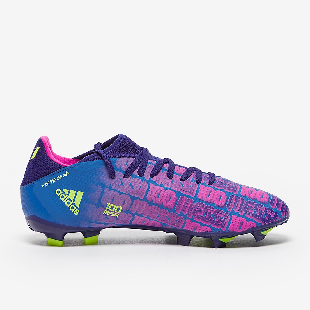 希少　adidasxY-3  US8 adidas X Speedflow Messi .3 FG - Victory Blue/Shock Pink