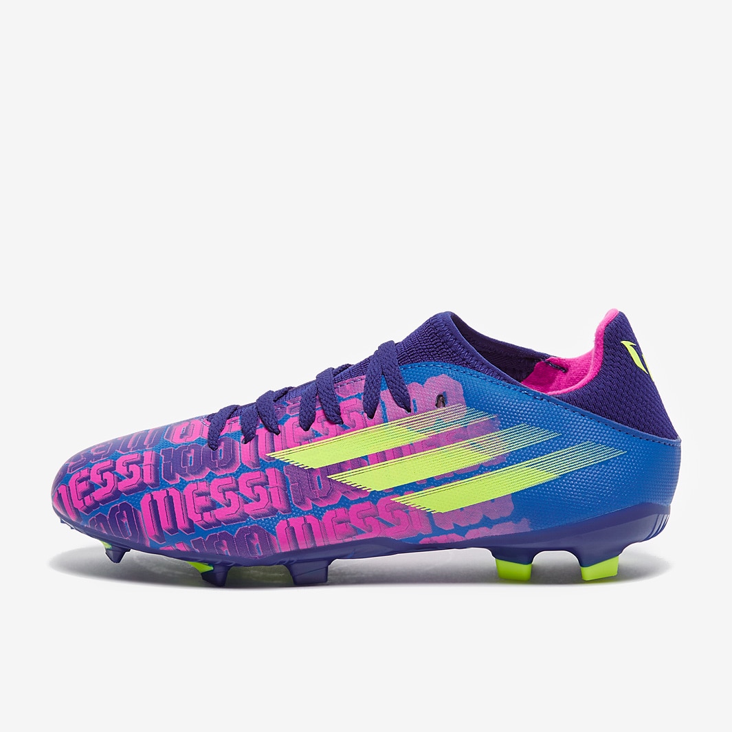 ✨ うじ✨ adidas Kids X Speedflow Messi .3 FG - Victory Blue/Shock