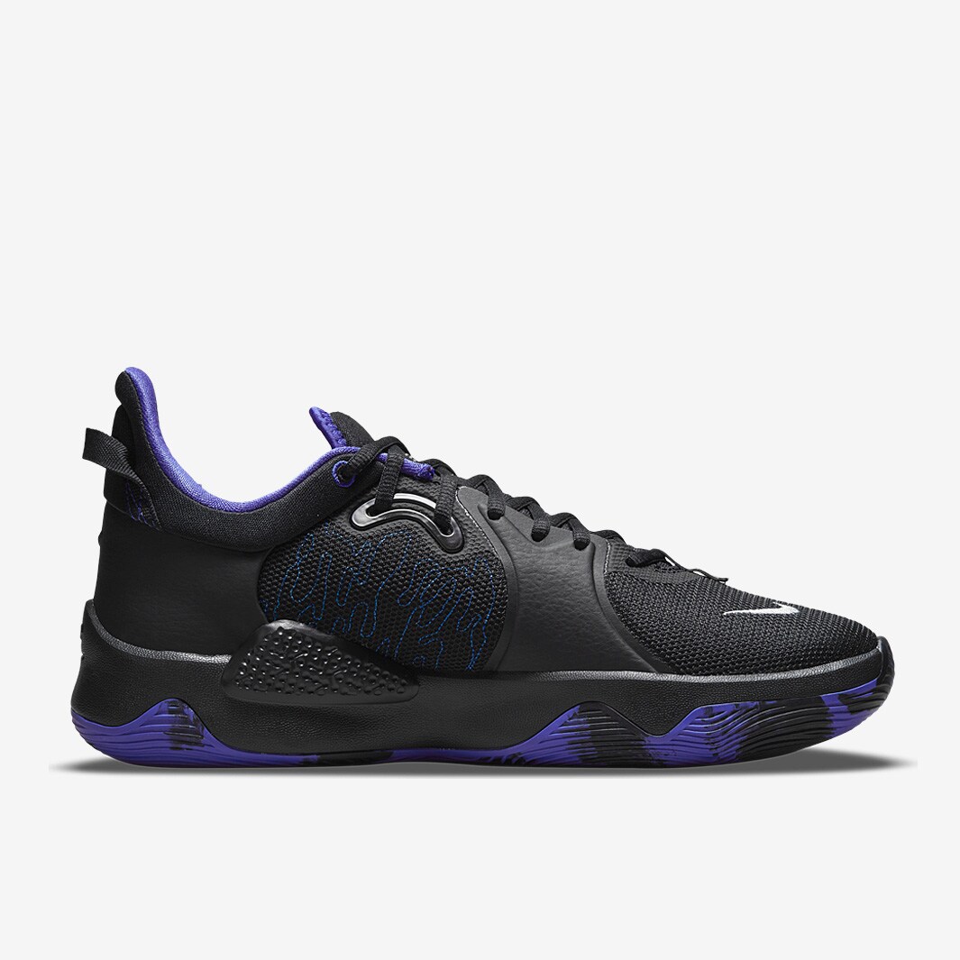 Nike PG5 - Black/Metallic Silver/Lapis - Mens Shoes