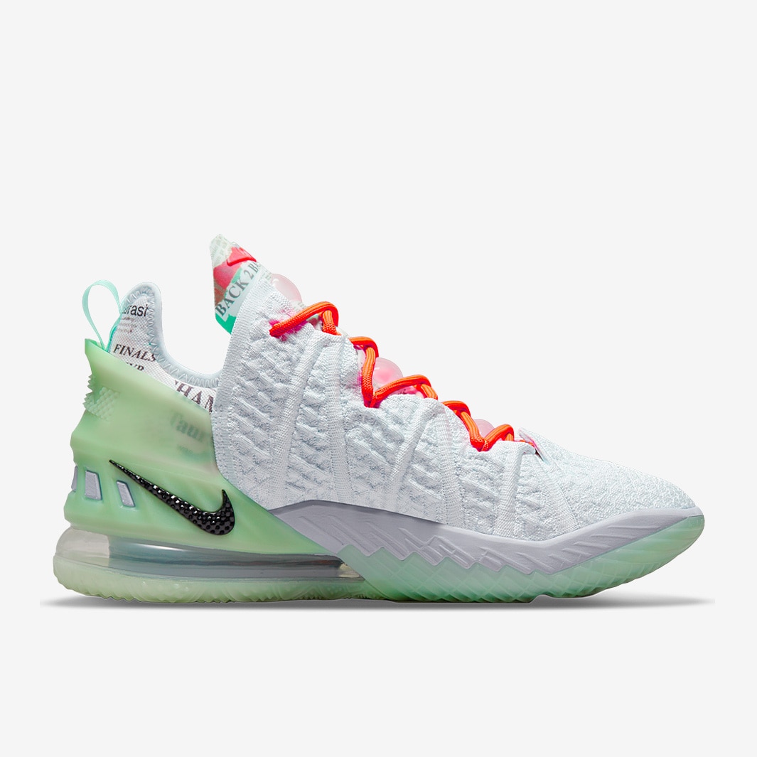 Nike Lebron 18 - Blue Tint/Dynamic Turq/Ghost - Mens Shoes